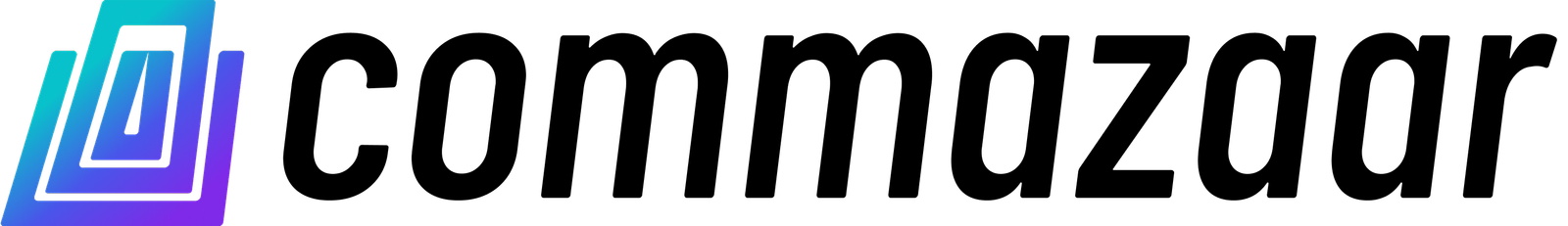 Commazaar Logo